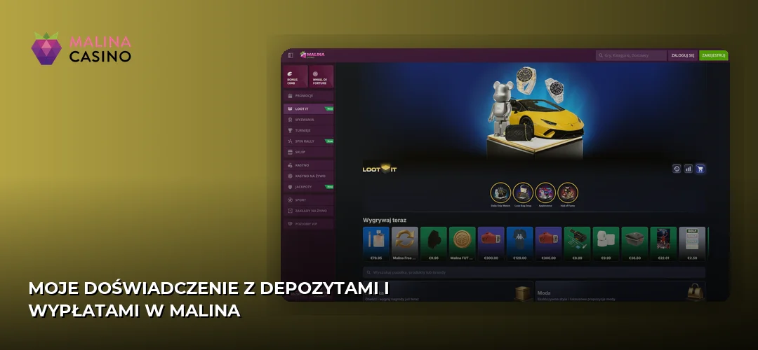 Moje Doświadczenie z Depozytami i Wypłatami w Malina